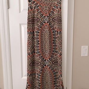 Full Tilt boho maxi skirt with side slit S - from early 2000s!
